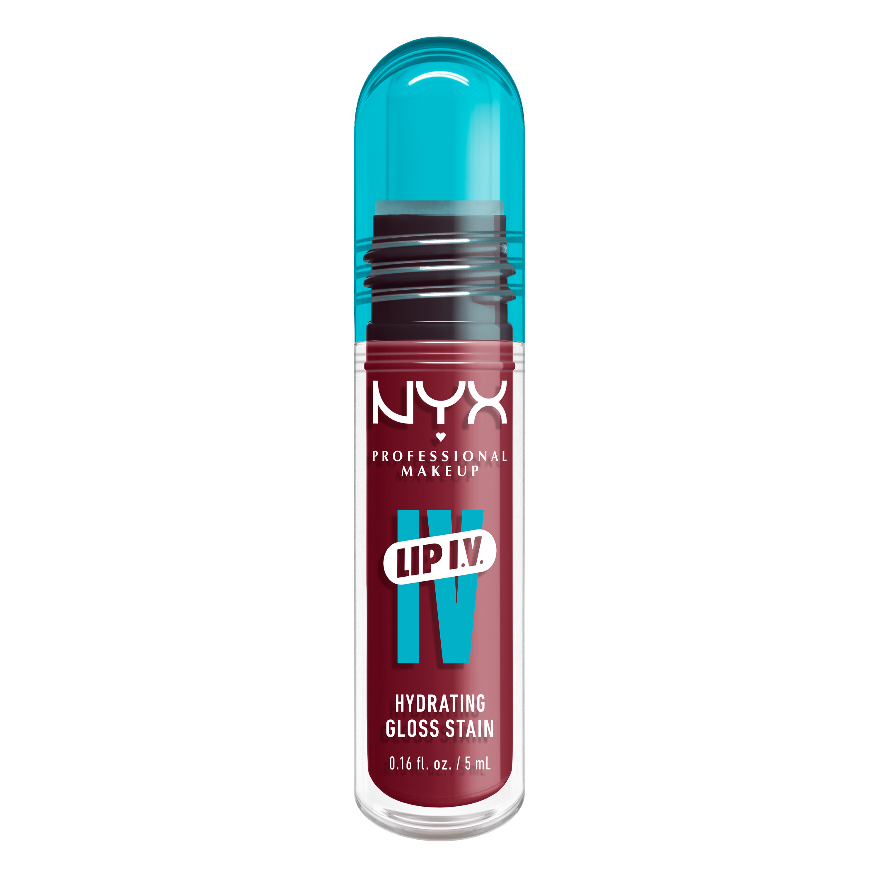 

Блеск для губ lip i v hydrating gloss stain Nyx Professional Makeup, цвет nr. 07 bubblegum burst, 5 мл