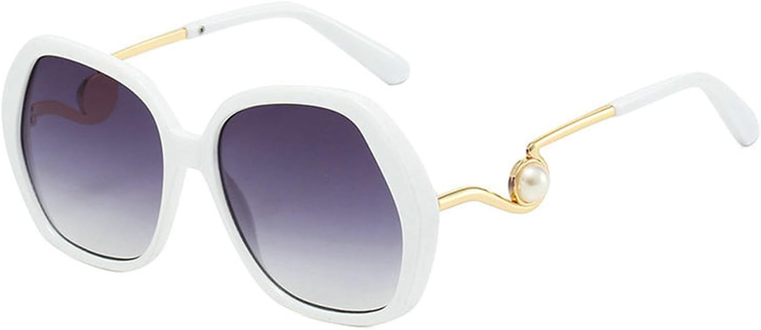 

Солнцезащитные очки COTIA в стиле ретро, ​​круглые, для женщин и мужчин, модные, с жемчужной отделкой, в металлической оправе, для активного отдыха и путешествий, White