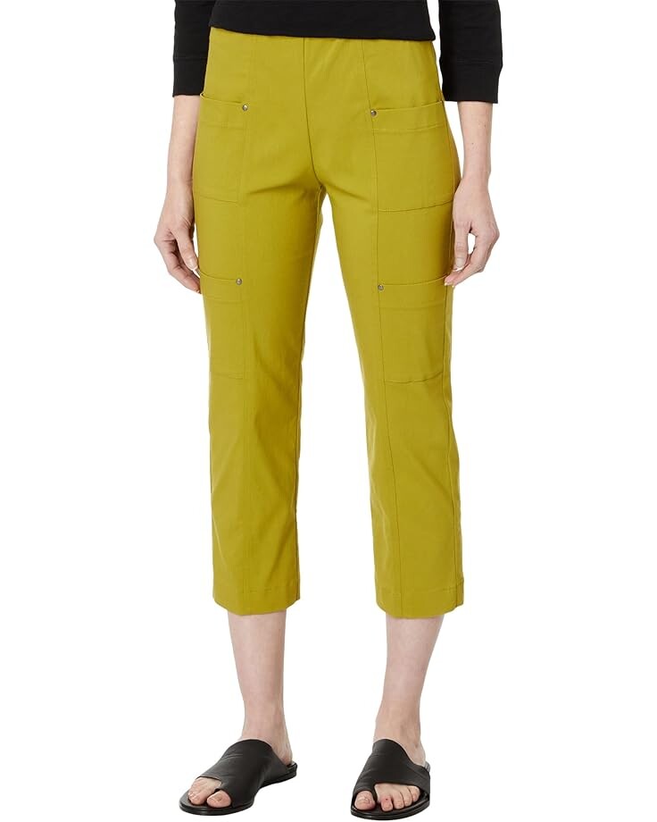 

Брюки Elliott Lauren Control Stretch Pull-On Cropped Cargo Pants, цвет Olive Oil
