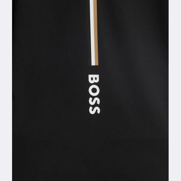 Футболка узкого кроя берететтини Boss x matteo Boss, черный — фото 4