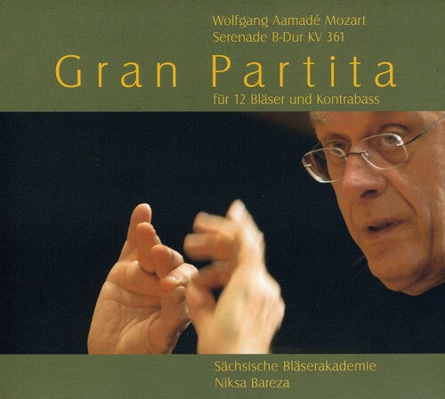 

CD диск Mozart / Saxonian Wind Academy: Gran Partita