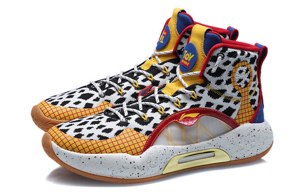 Кроссовки disney x высокие Li-Ning, белый — фото 3