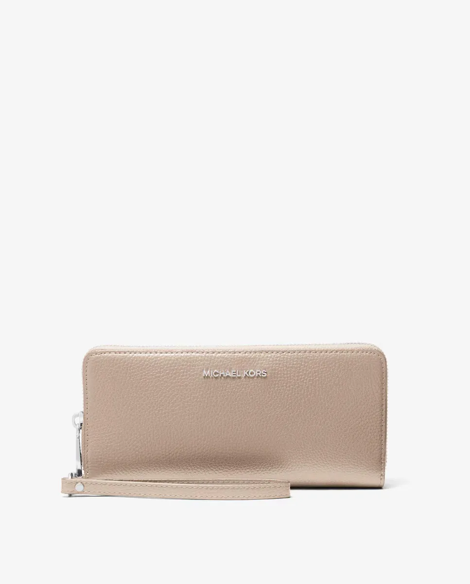 

Женский кожаный кошелек с браслетом Michael Michael Kors, цвет Crema
