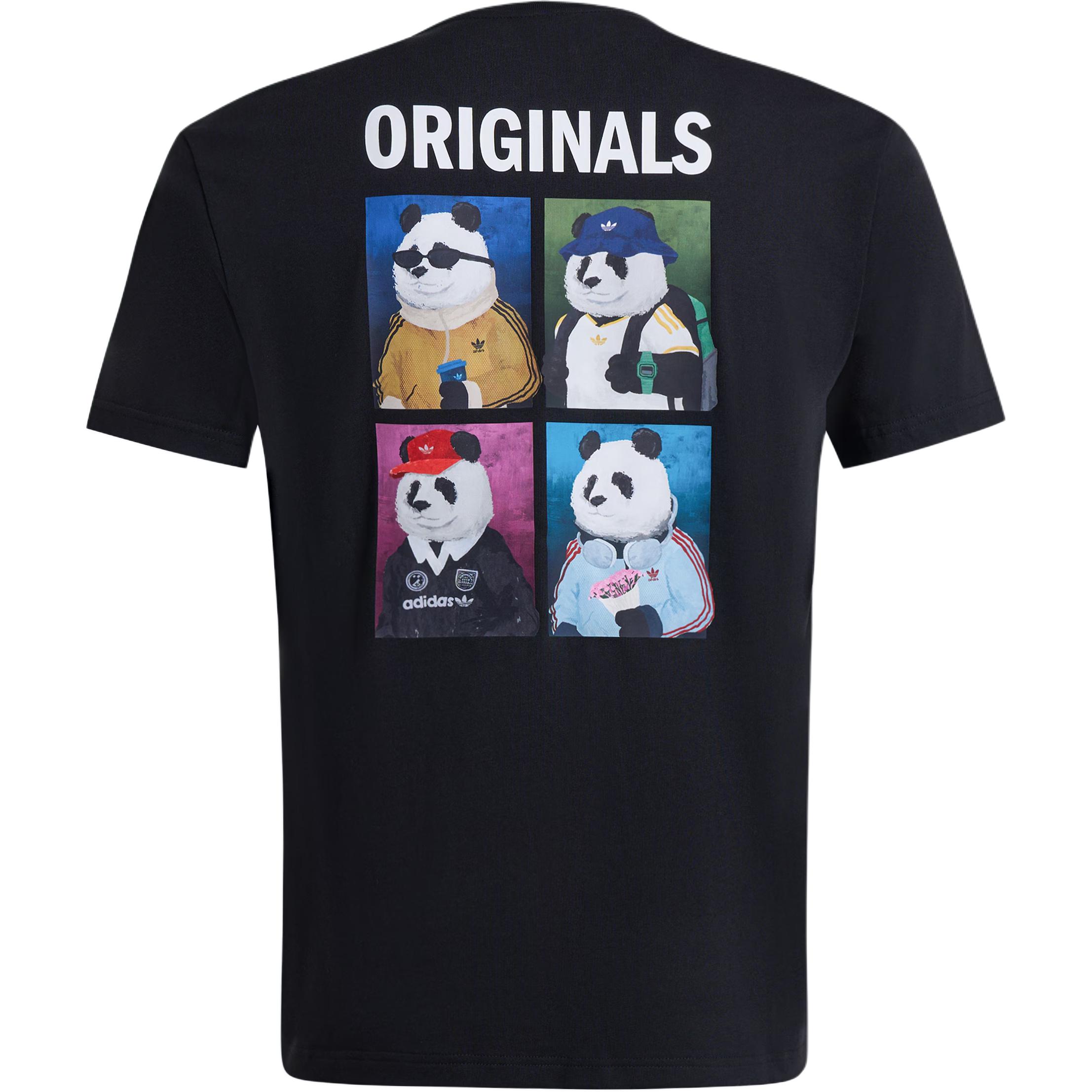 Adidas Originals Футболка Deng ZuoXu Collaboration SS25 Unisex Black — фото 2