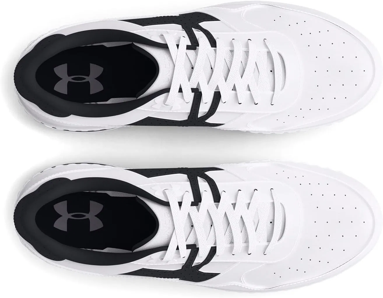 Мужские кроссовки Under Armour Court 96, White Black — фото 4
