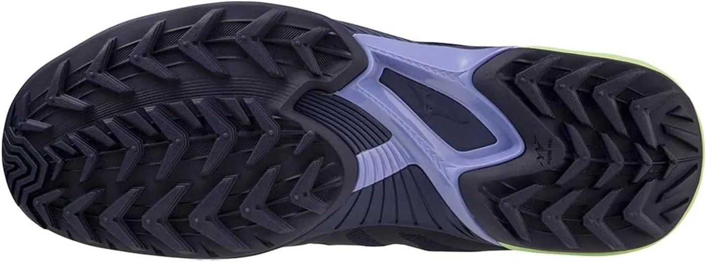 Кроссовки Mizuno Unisex Shoe Wave Panthera Shoes, E Blue Techgreen Lolite — фото 2