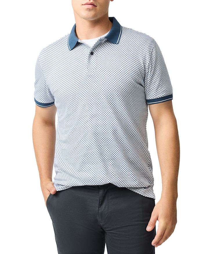 

Рубашка поло Lynden Slim Fit Rodd & Gunn, белый