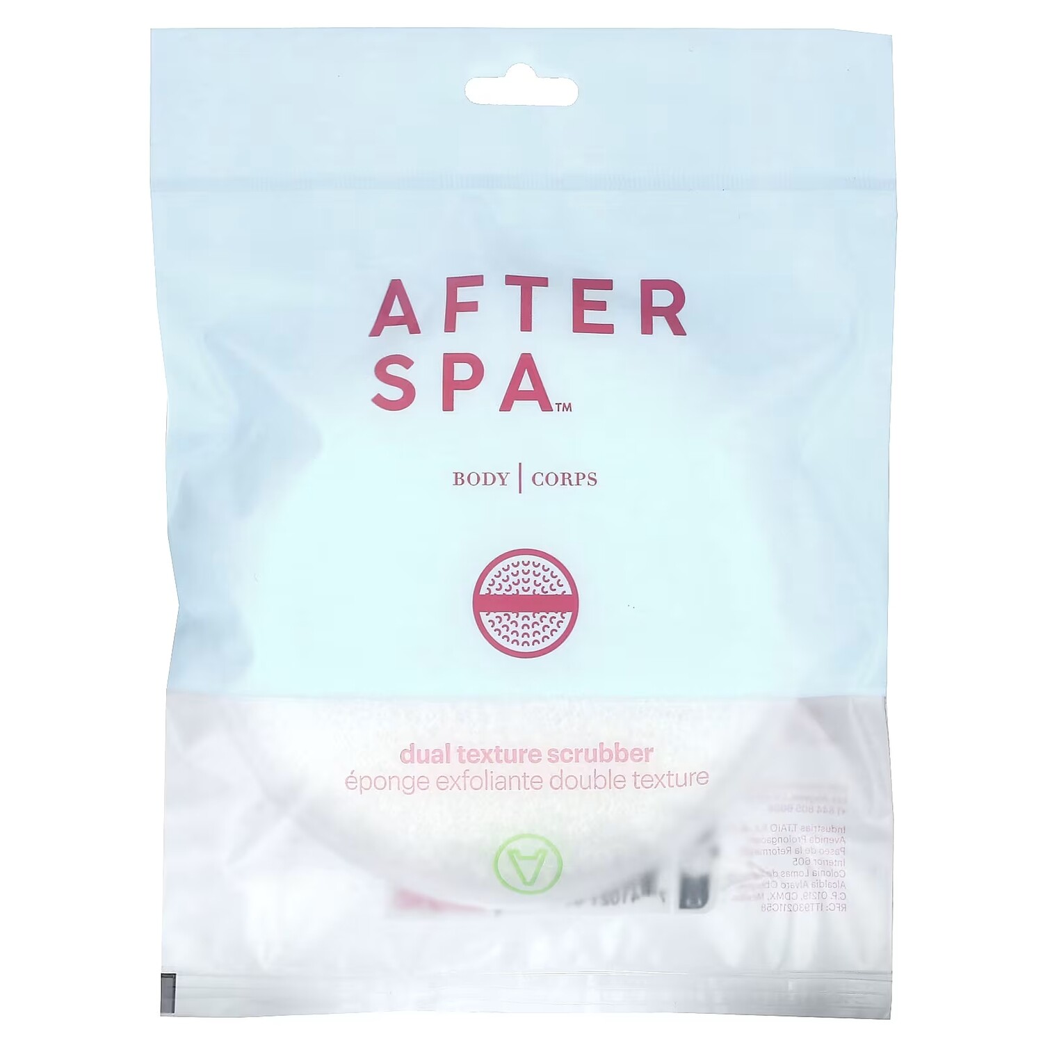 

Губка для тела AfterSpa Dual Texture Scrubber