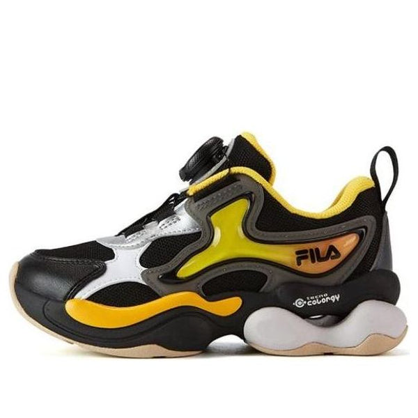 

Кроссовки casual sneakers 'black yellow' Fila, черный