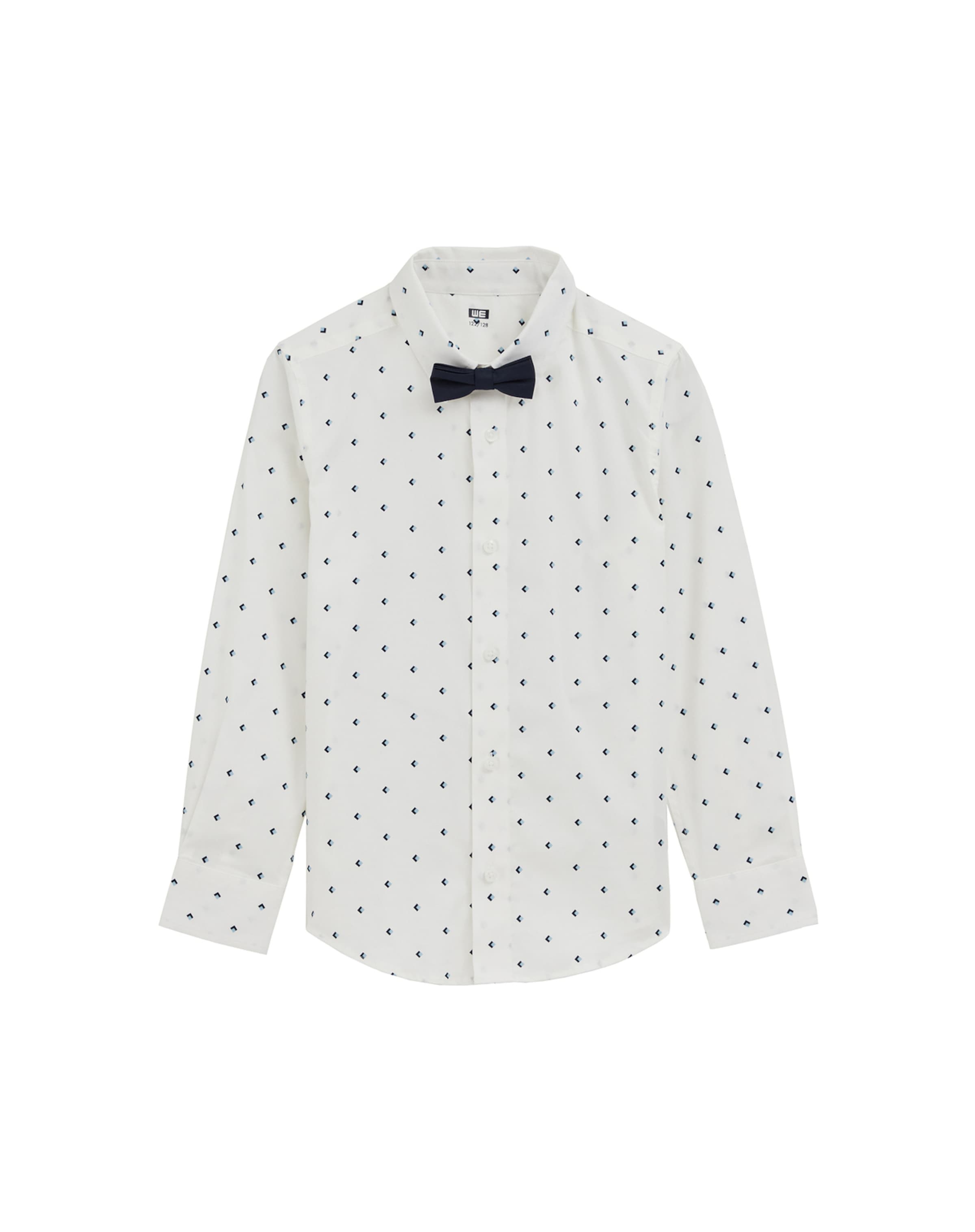 

WE Fashion Рубашка на пуговицах Regular fit в цвете Off White