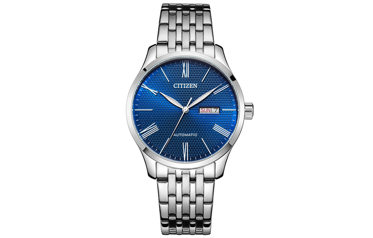 

CITIZEN Часы Classic Mechanical Automatic Mechanical Movement Stainless Steel Strap Watch Men's Watch Blue NH8350 59L, Blue Dial