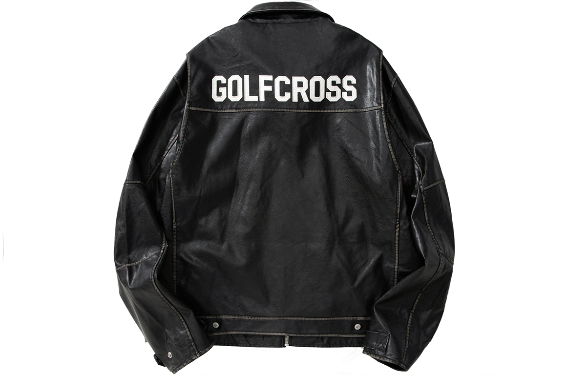 

Кожаная куртка Unisex GOLFCROSS, черная, Черный, Кожаная куртка Unisex GOLFCROSS, черная