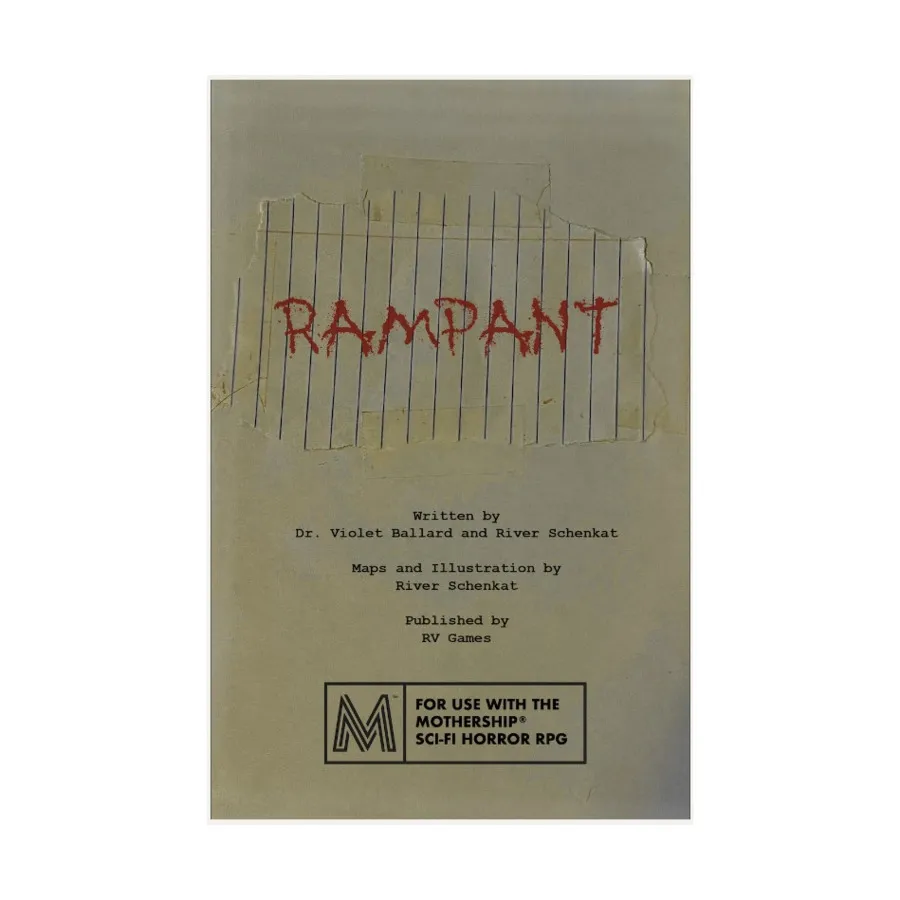 

Rampant, Role Playing Games (RV Games), мягкая обложка