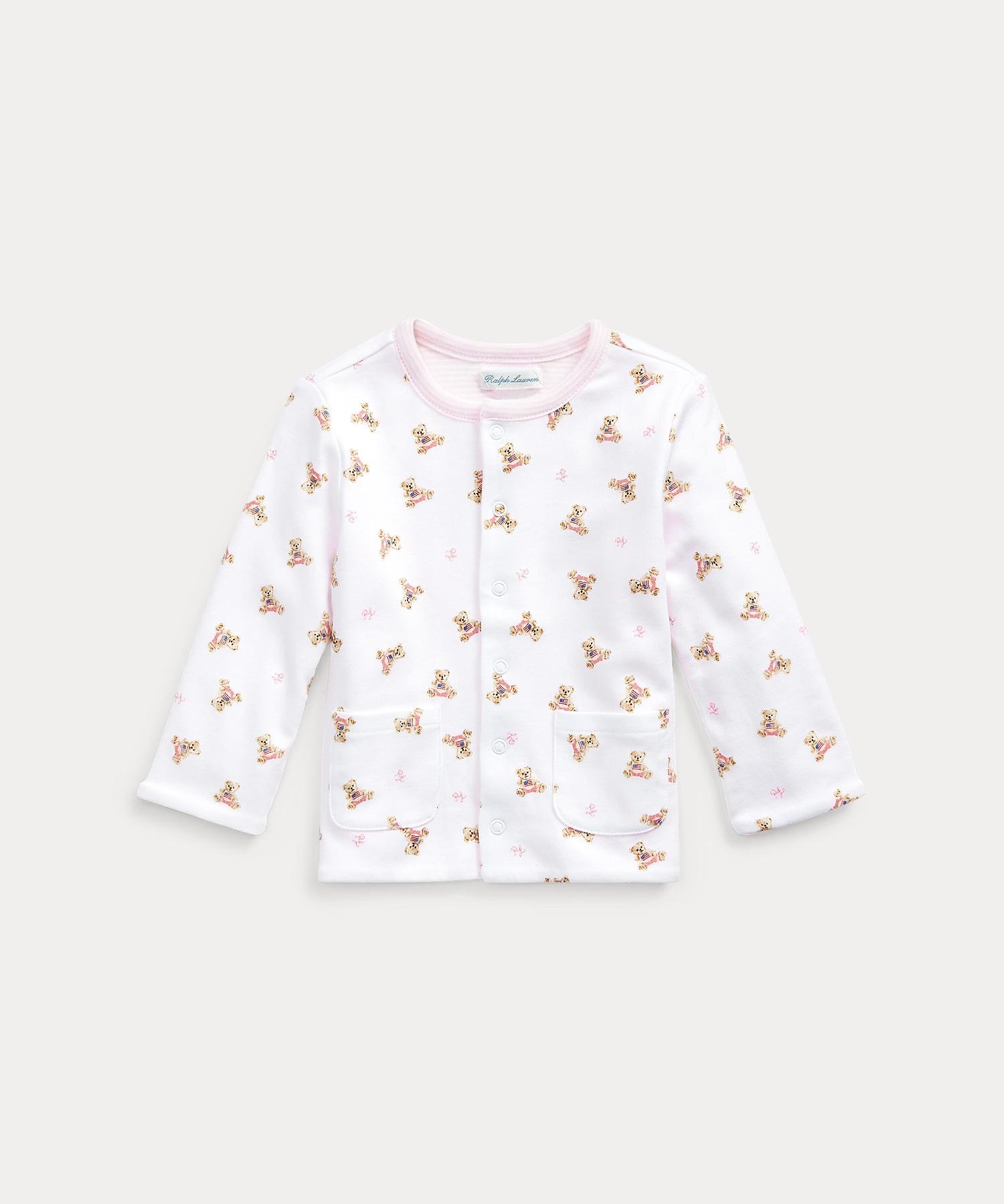 Детская двусторонняя хлопковая куртка Polo Ralph Lauren, 100 White