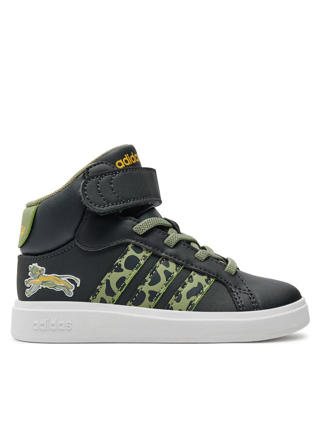 

Кроссовки adidas Grand Court Mid Lionking K IF4094, черный