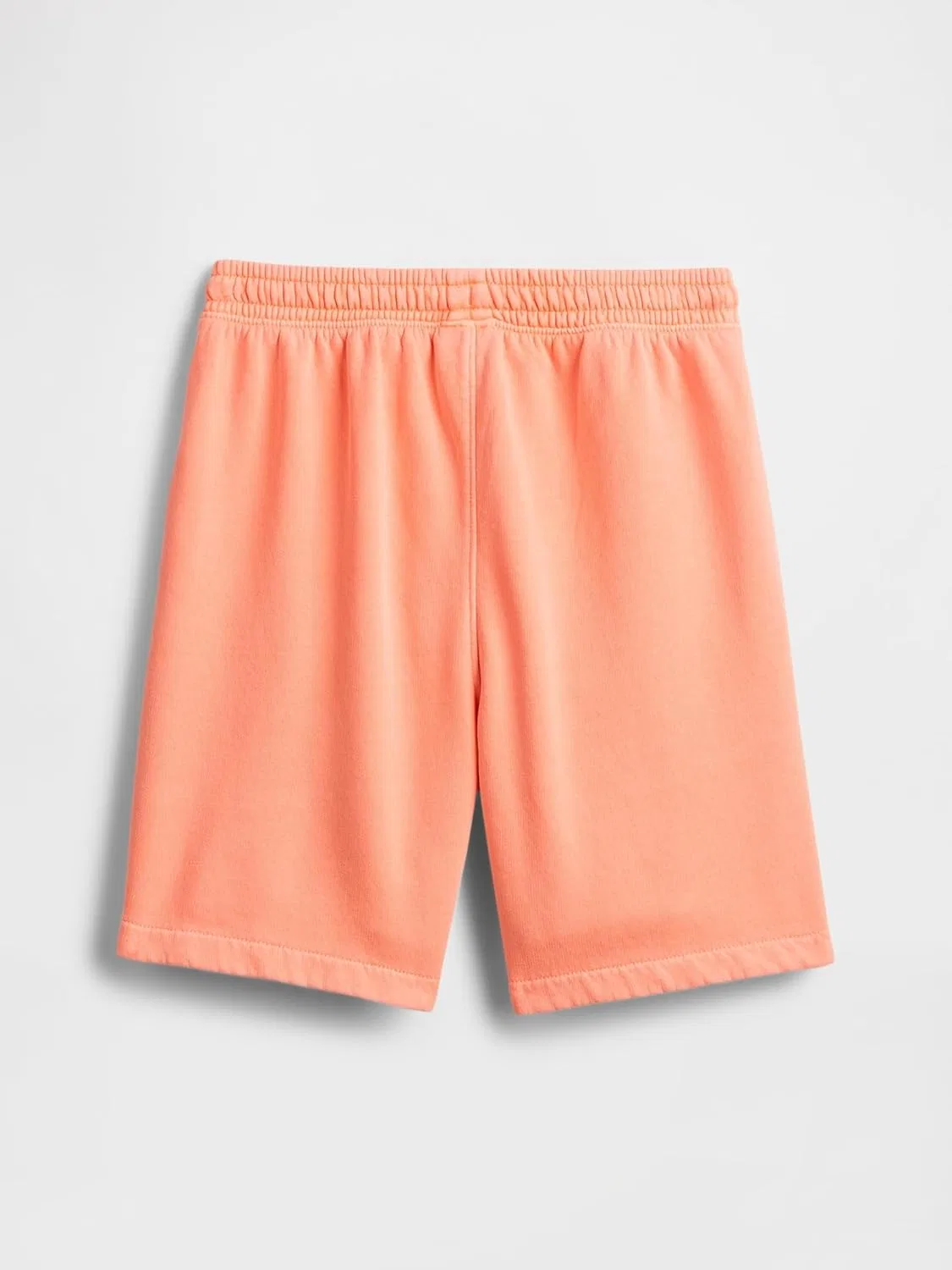 Детские шорты Gap Pull on Washed Knit Short, Orange Kiss Neon — фото 2