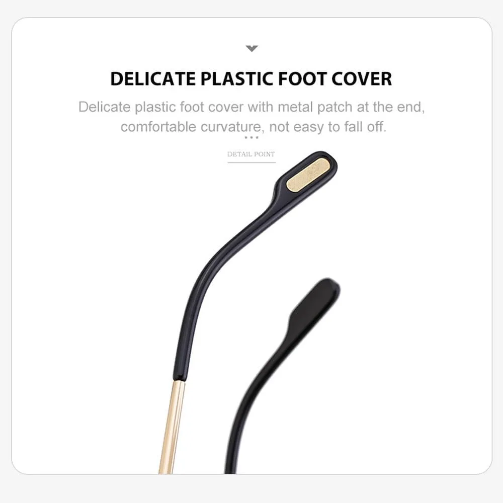 

Ретро-солнцезащитные очки без оправы для женщин и мужчин, роскошные маленькие солнцезащитные очки без оправы для женщин, модные металлические очки generic, C5blue