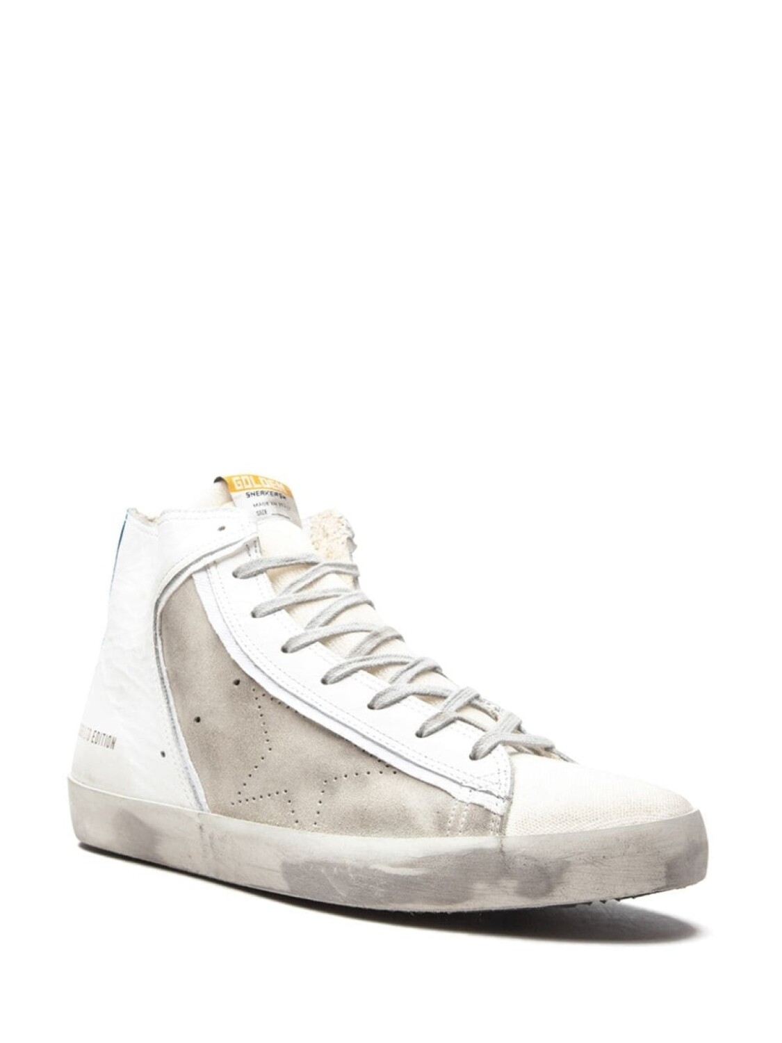 Golden Goose высокие кеды Francy, белый — фото 2