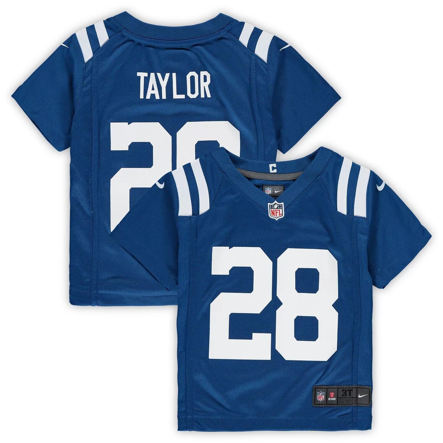Джерси Nike Jonathan Taylor Royal Indianapolis Colts Game для малышей Nike