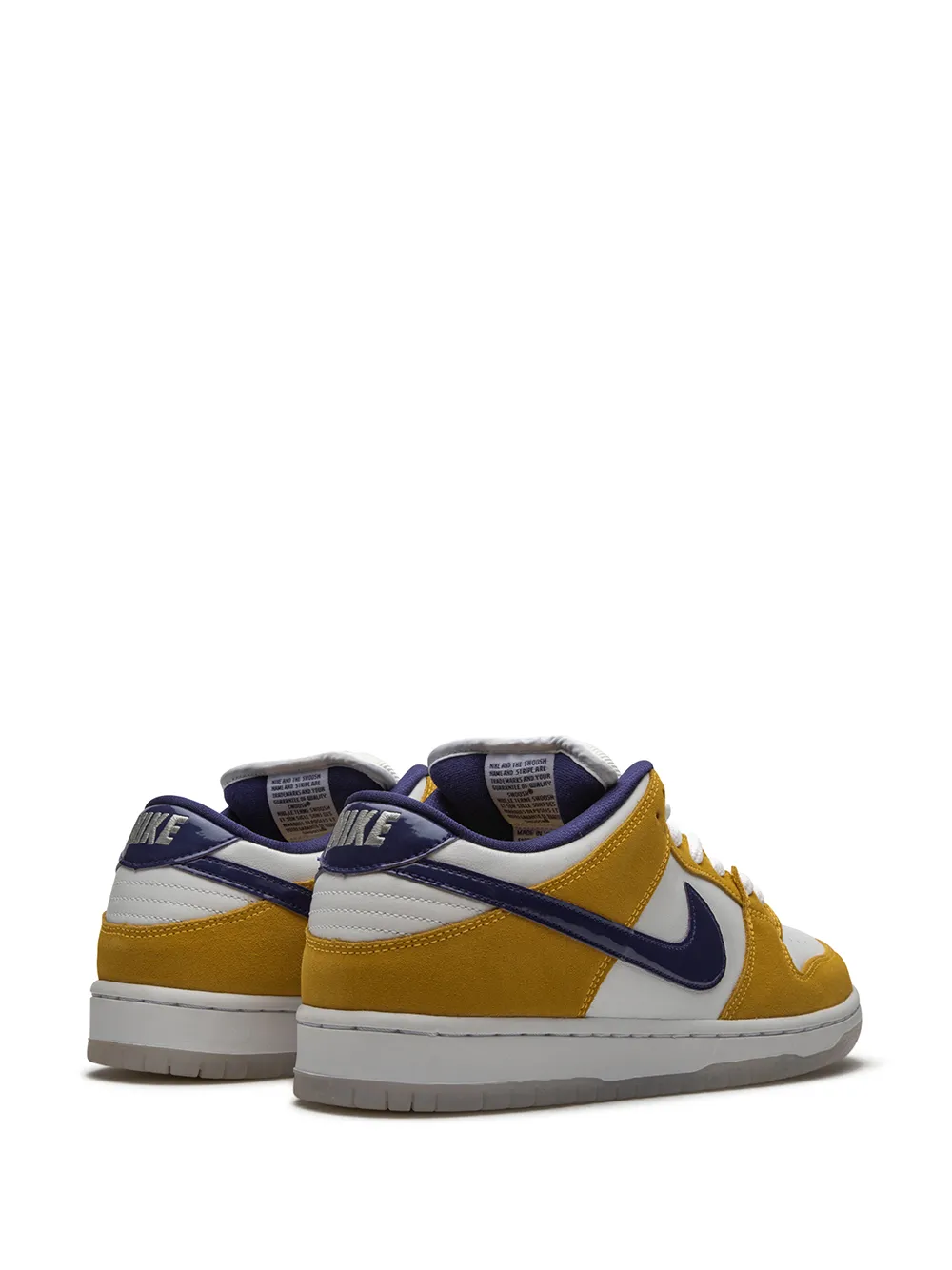 Кроссовки SB Dunk Nike, белый — фото 3