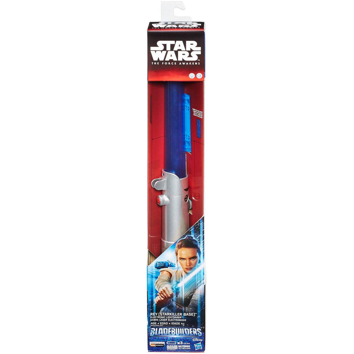 

Звездные войны, световой меч Рей Скайуокер, синий Hasbro
