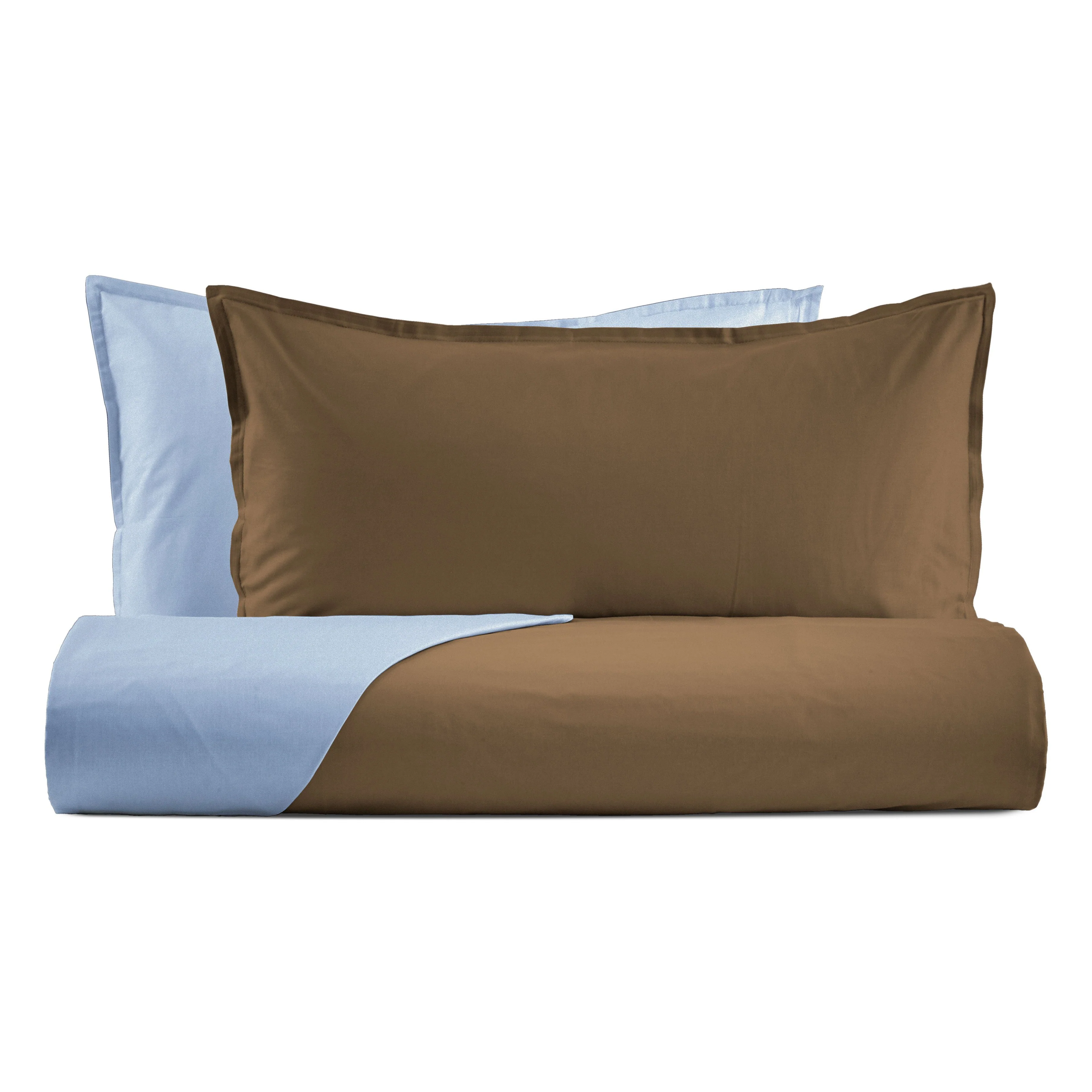 

Двусторонний комплект постельного белья с пододеяльником из хлопка Lisola, эвеланш-риччио, двуспальный