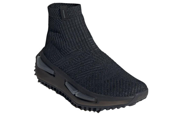 Кроссовки оригиналы nmd_s1 носок Adidas, черный — фото 2