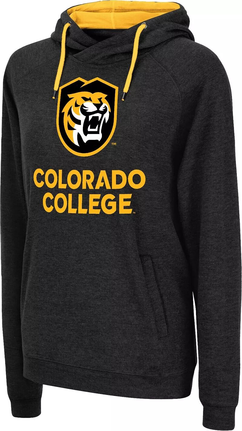 

Colosseum Женская черная толстовка Colorado College Tigers