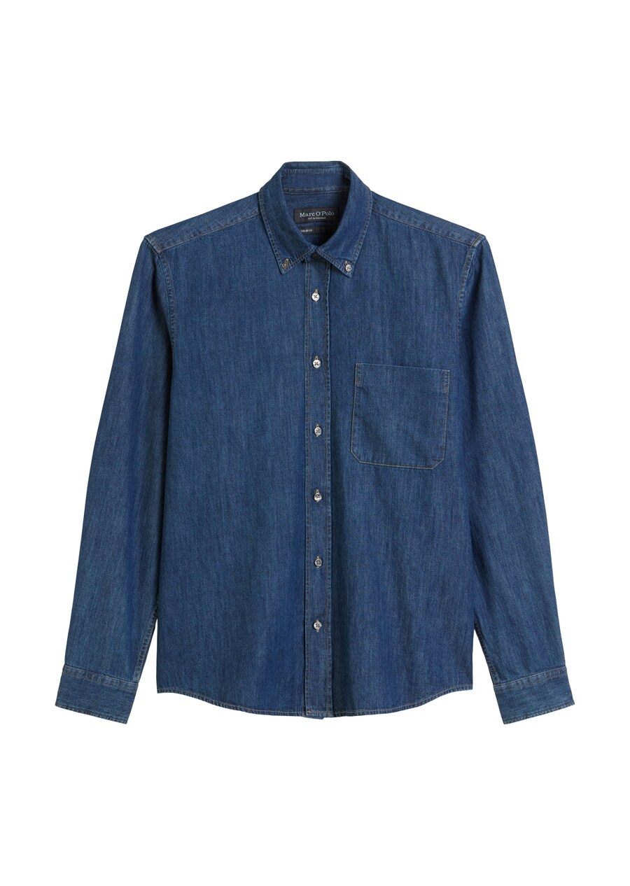 

Рубашка на пуговицах классического кроя Marc OPolo, Dark blue