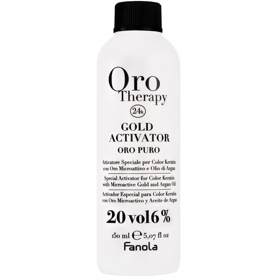 

Оксидант 20 об. 6%, окислительная эмульсия для окрашивания, 150 мл Fanola, Oro Therapy