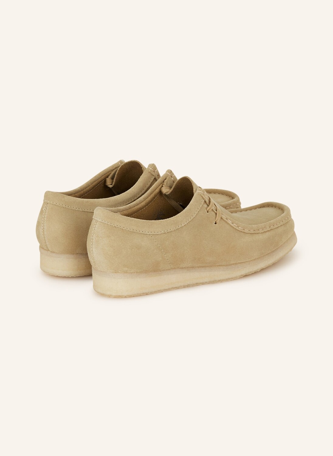 Ботинки wallabee дезерты Clarks ORIGINALS, светло-коричневый — фото 2