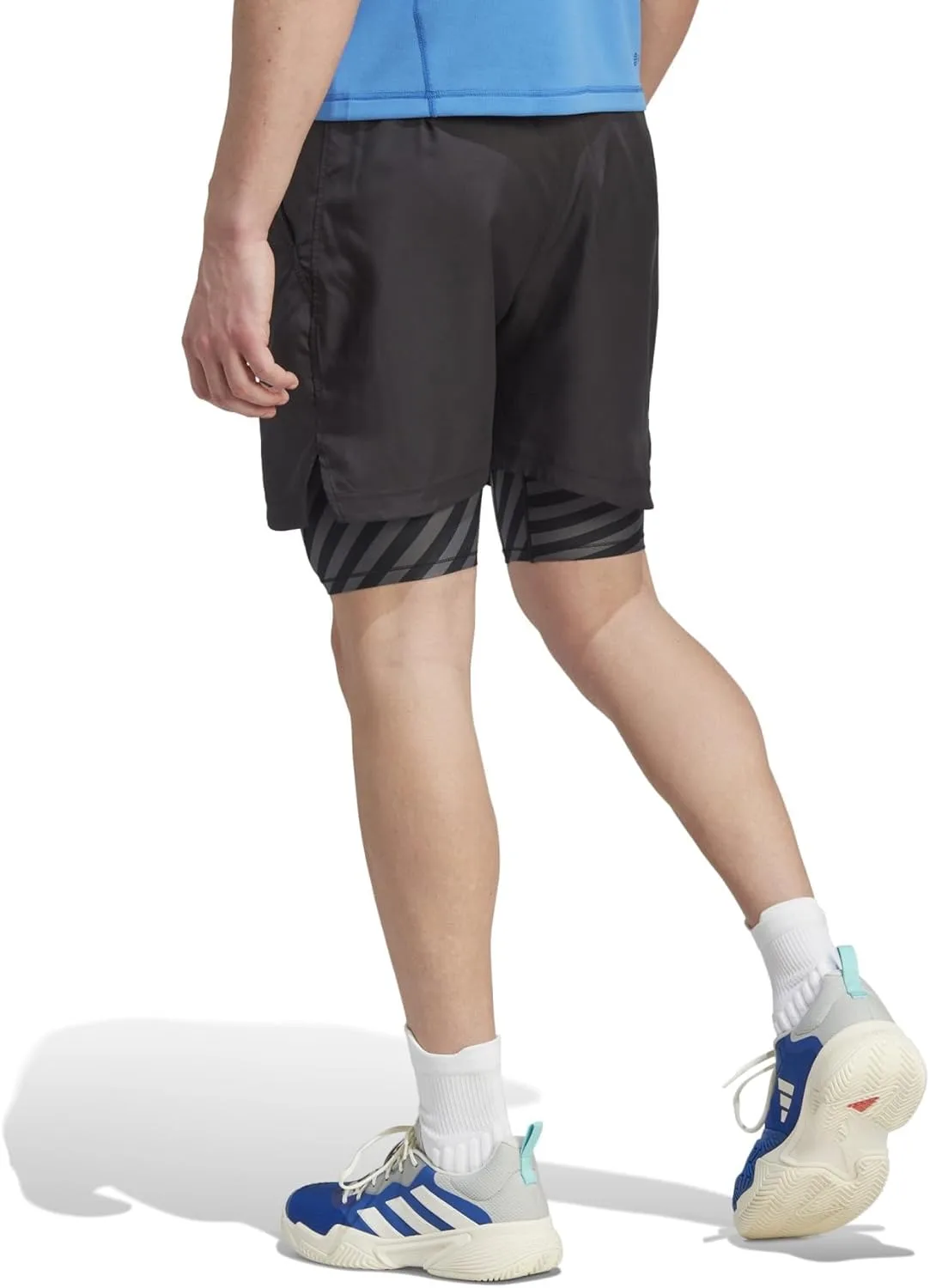 Мужские шорты adidas Tennis New York Two-in-one — фото 2