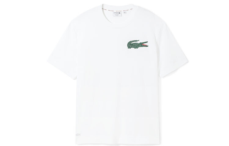 Футболка мужская Lacoste, белый — фото 3