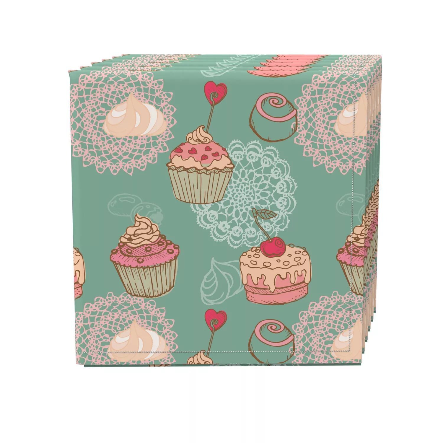 

Набор салфеток из 4 шт., 100 % хлопок, 20x20 дюймов Sweet Shop Celebration