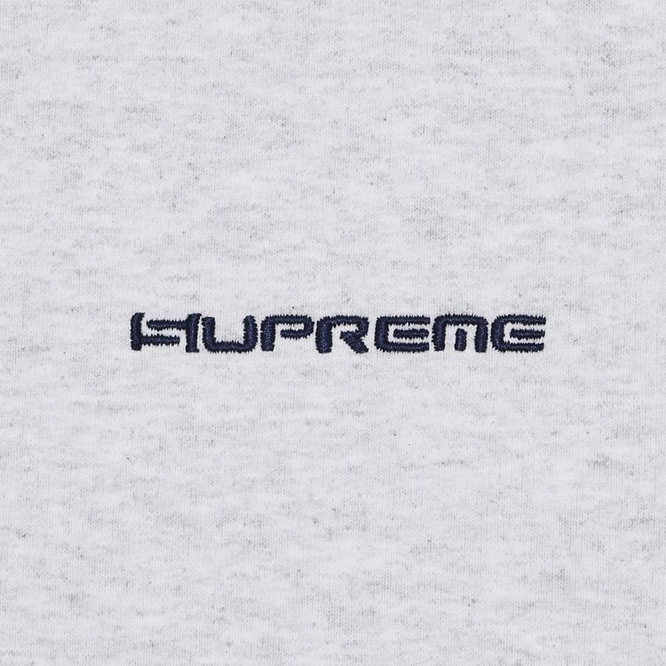 Толстовка Supreme AOI Stacked Hooded Sweatshirt Ash Grey, серый — фото 3