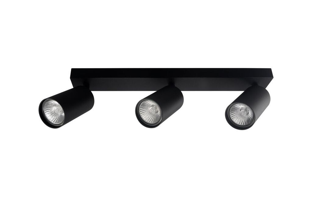 

C-Light точечный светильник накладного монтажа, 3 лампы GU10 693 черный