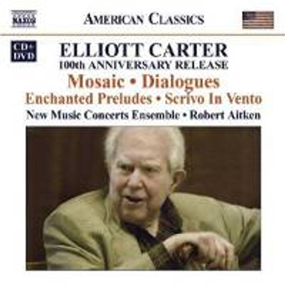 

Диск CD Carter :Mosaics(CD) - Elliott Carter, Robert Aitken