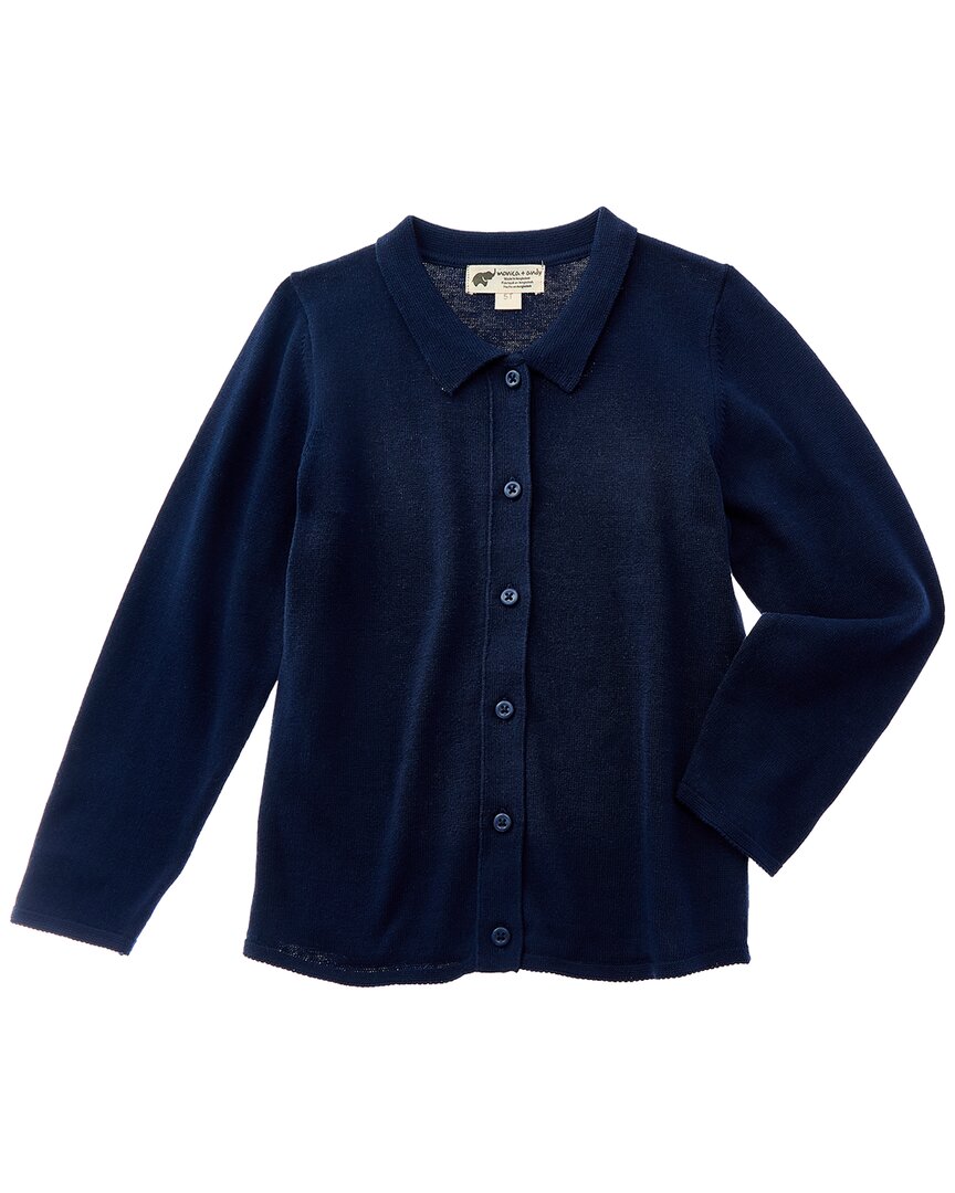 

Рубашка Monica + Andy Knit Oxford, синий