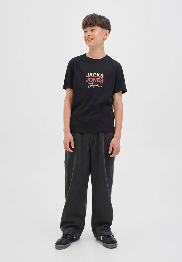 Джинсы свободного кроя jjiron noos Jack & Jones Junior, Black Denim — фото 2