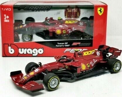 

BBurago, FERRARI SF1000 Тосканский автомобиль Leclerc BBurago 1:43