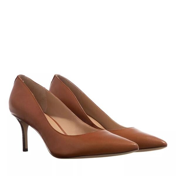 

Туфли lanette closed toe pumps deep saddle Lauren Ralph Lauren, коричневый