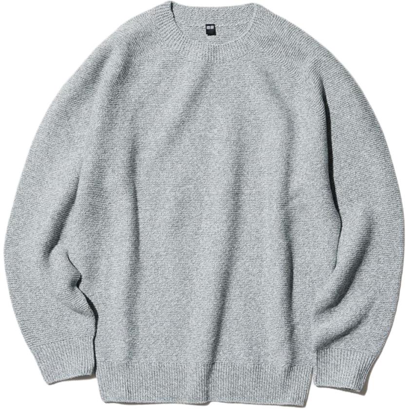 

UNIQLO Джемпер мужской небесно-серый