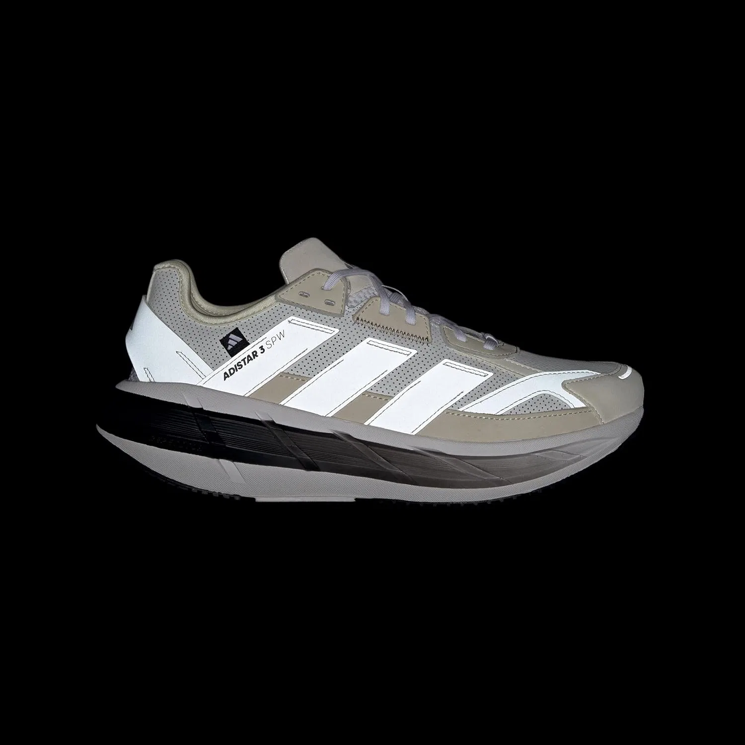 Мужские кроссовки Adidas Adistar 3 Sportswear черного цвета — фото 3