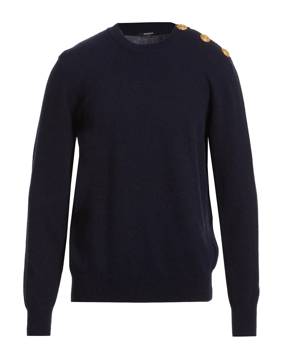Свитер с пуговицами BALMAIN Midnight blue