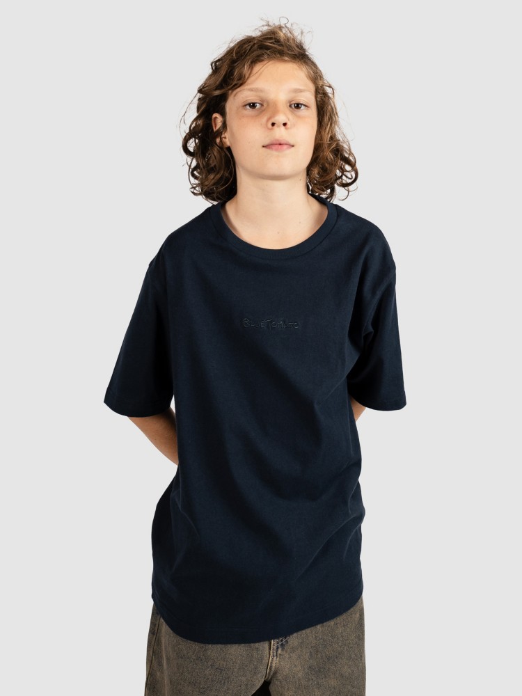 Футболка Blue Tomato Mini Logo Kids T-Shirt, woodland grey — фото 3