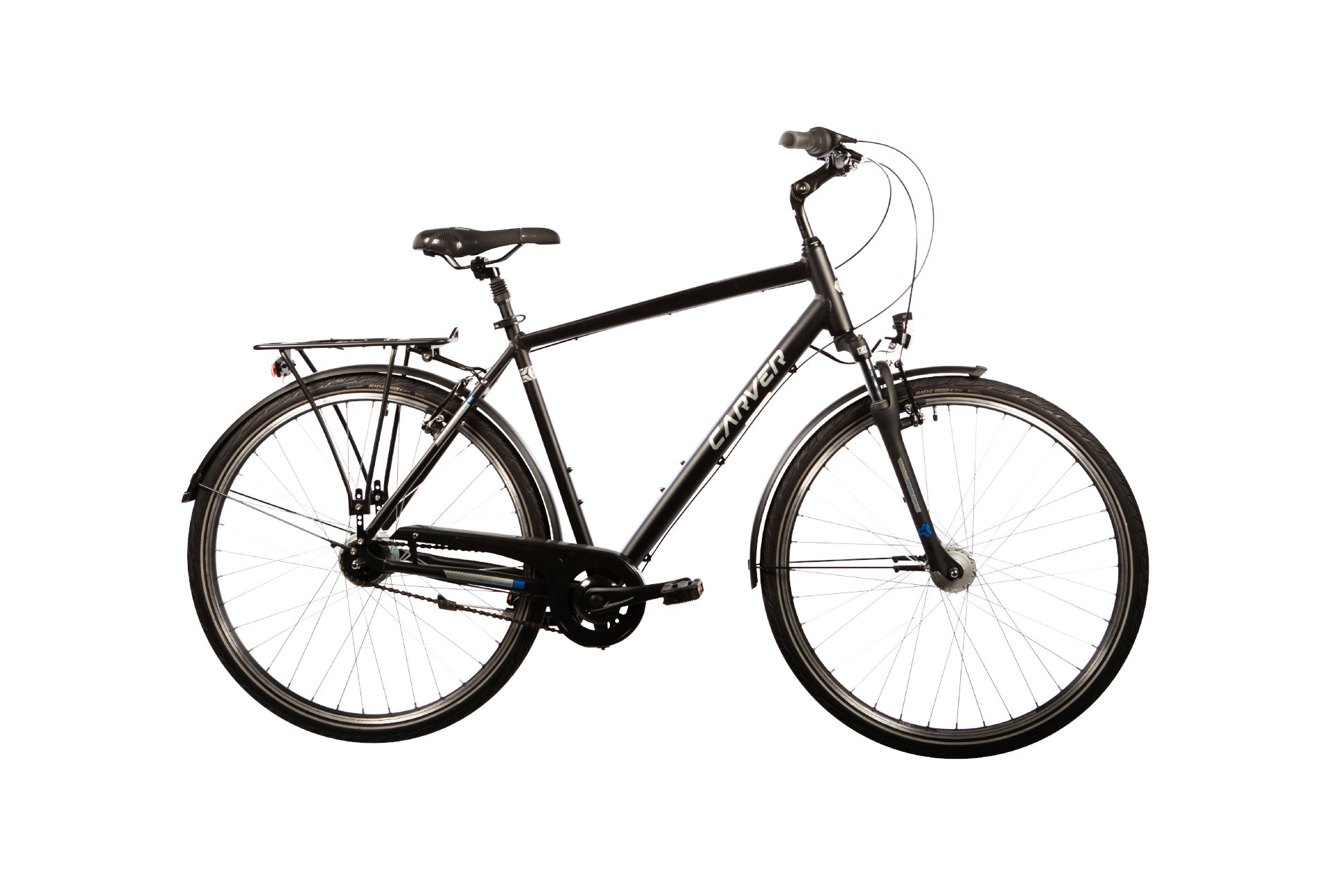 

Городской велосипед Carver Tour 100 n - 28 дюймов - Diamant - 2024, цвет Schwarz|black/silver/blue