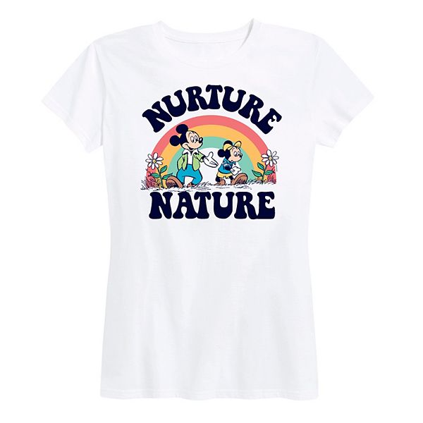

Футболка женская Mickey Mouse Nurture Nature Disney, White