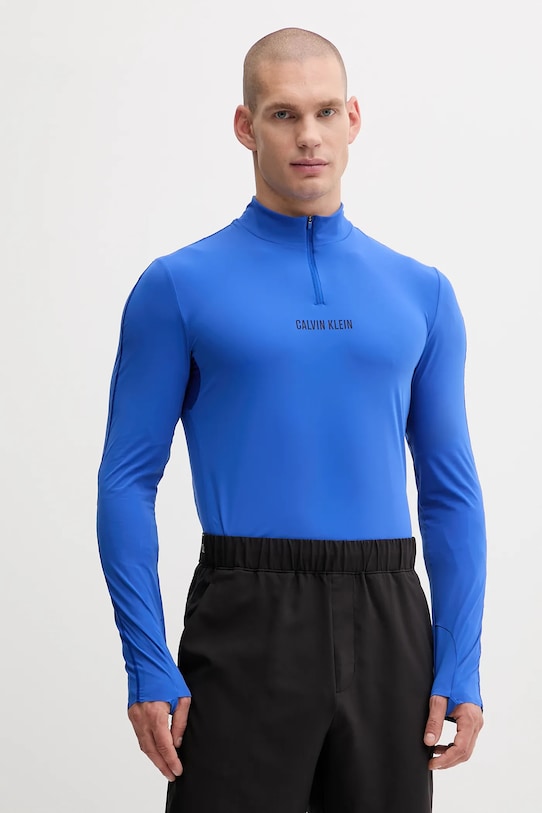 

Лонгслив для тренировок Calvin Klein Performance, синий