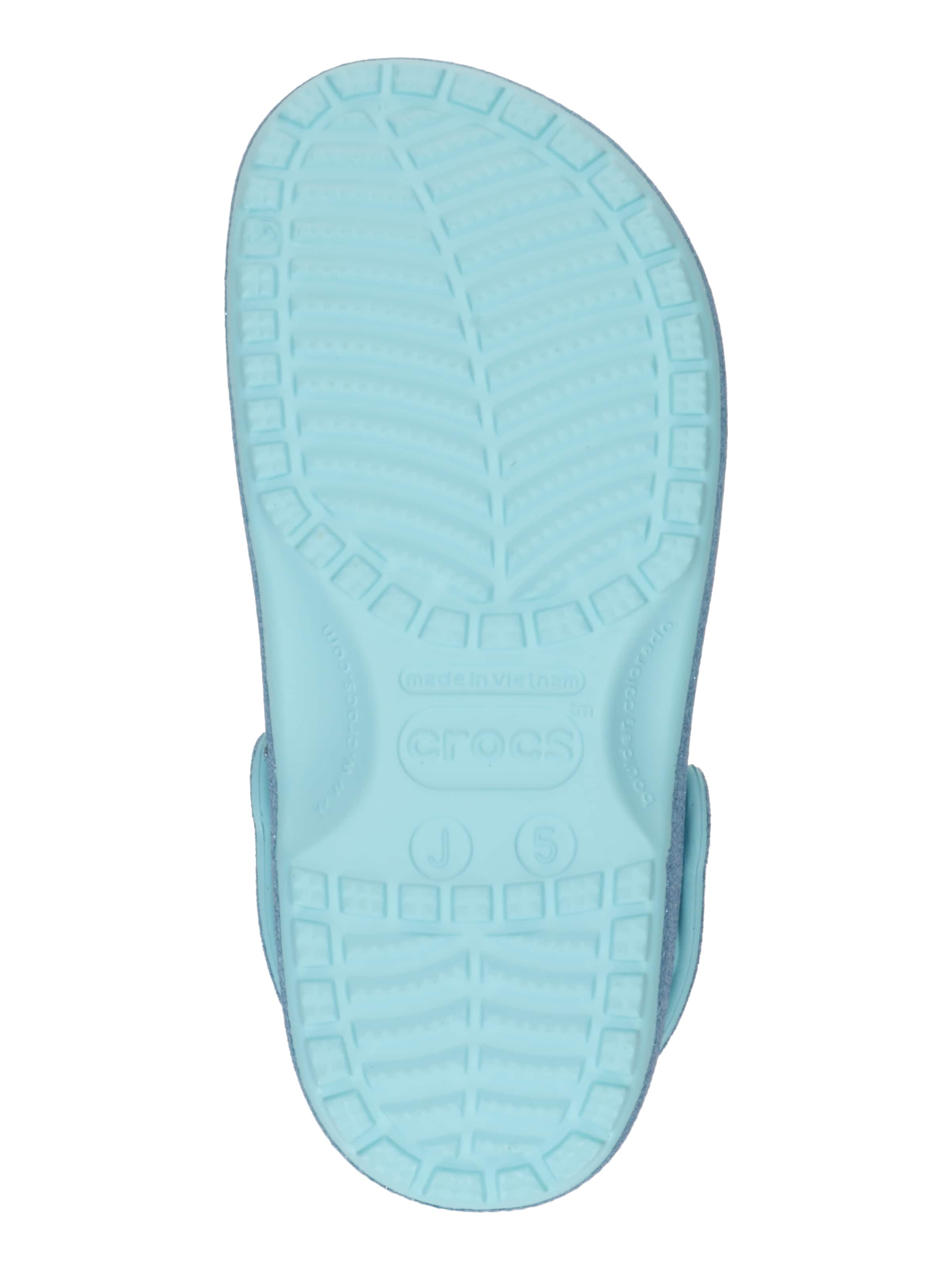 Crocs Сандалии 'Frozen Elsa Classic' в неоново-синем, крапчато-синем цвете — фото 3