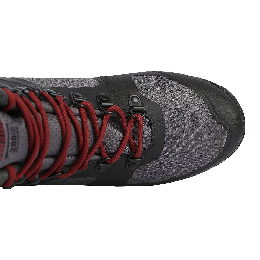 Мужские водонепроницаемые зимние ботинки Northside Williston, цвет Dark Gray Red — фото 4